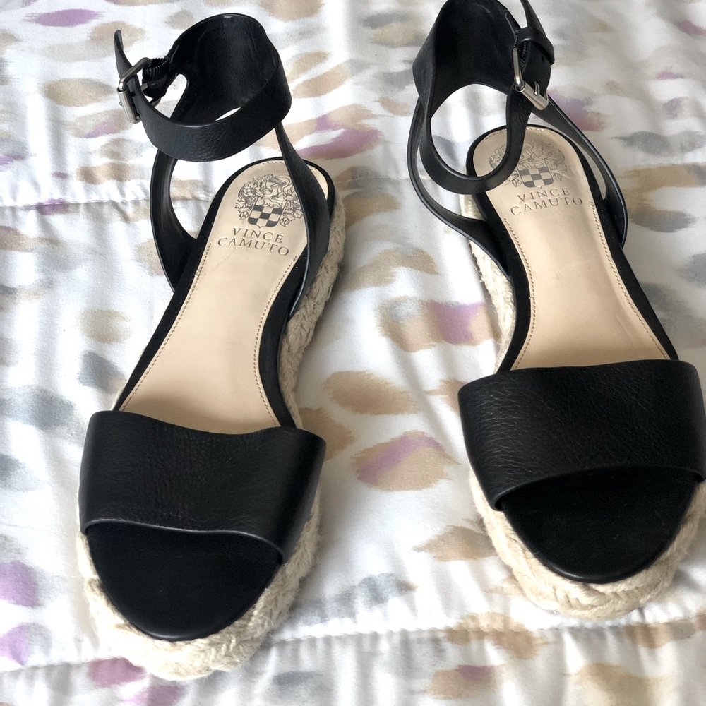 Vince Camuto Defina Braided Flatform Sandals